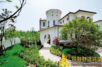 上海天马高尔夫别墅地源热泵